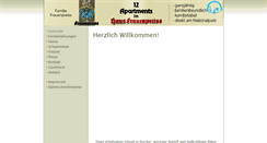 Desktop Screenshot of haus-frauenpreiss.de
